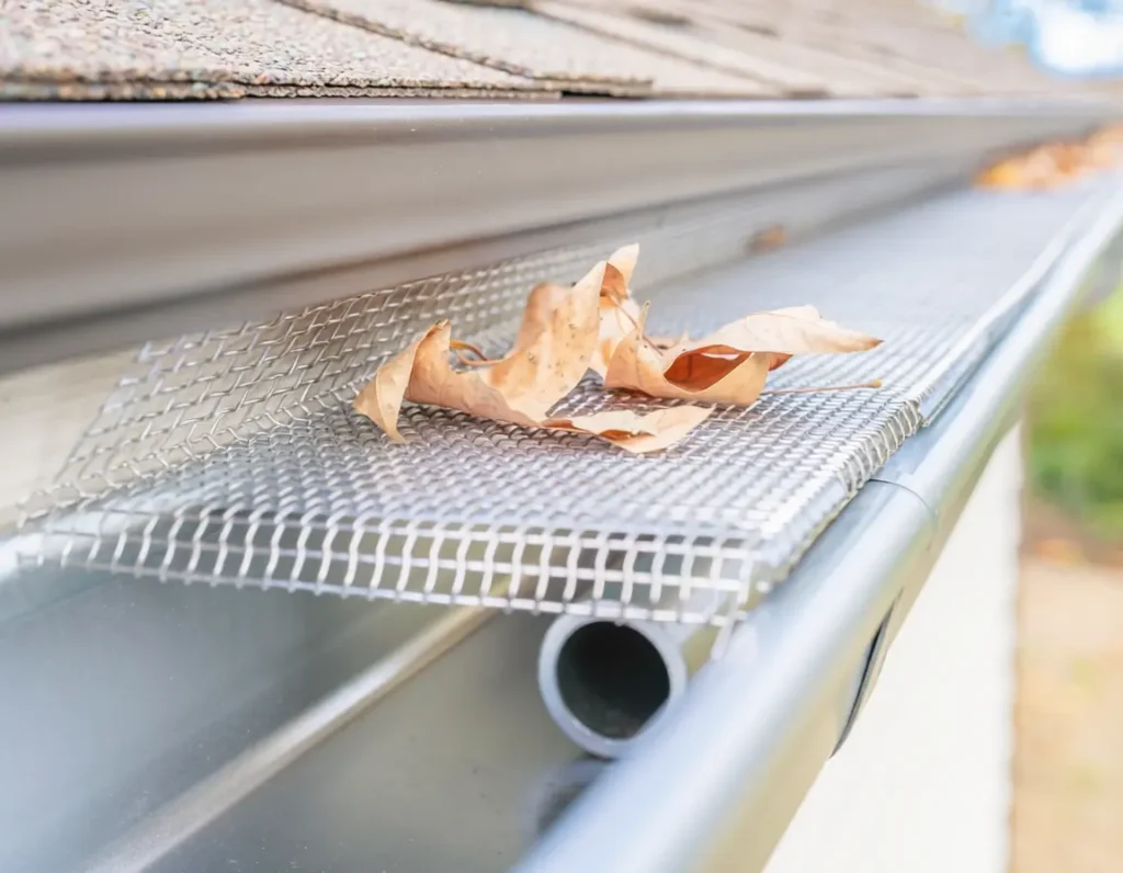 Gutter guard installation in Oakland County
