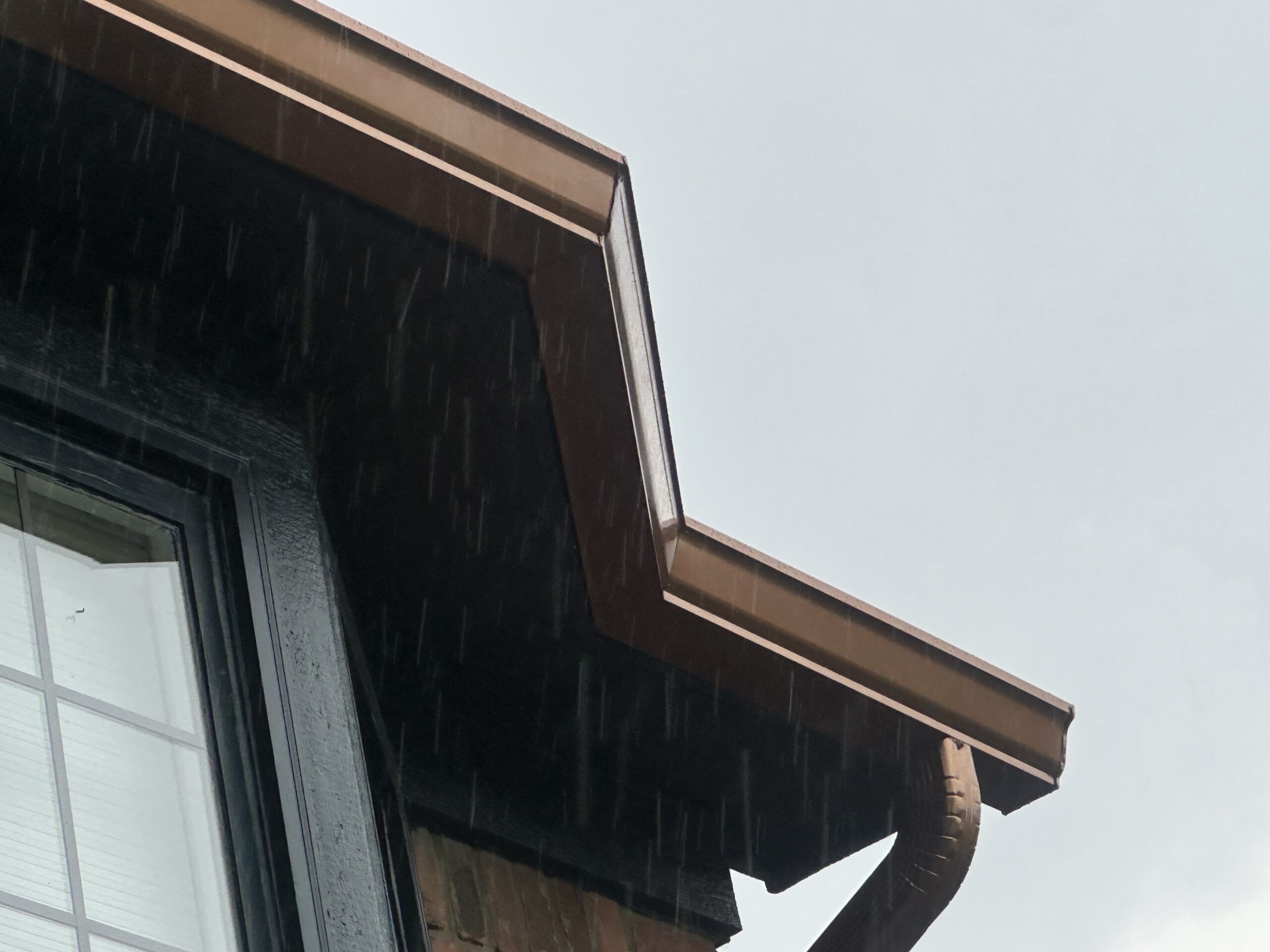 J.R. England gutter installation project