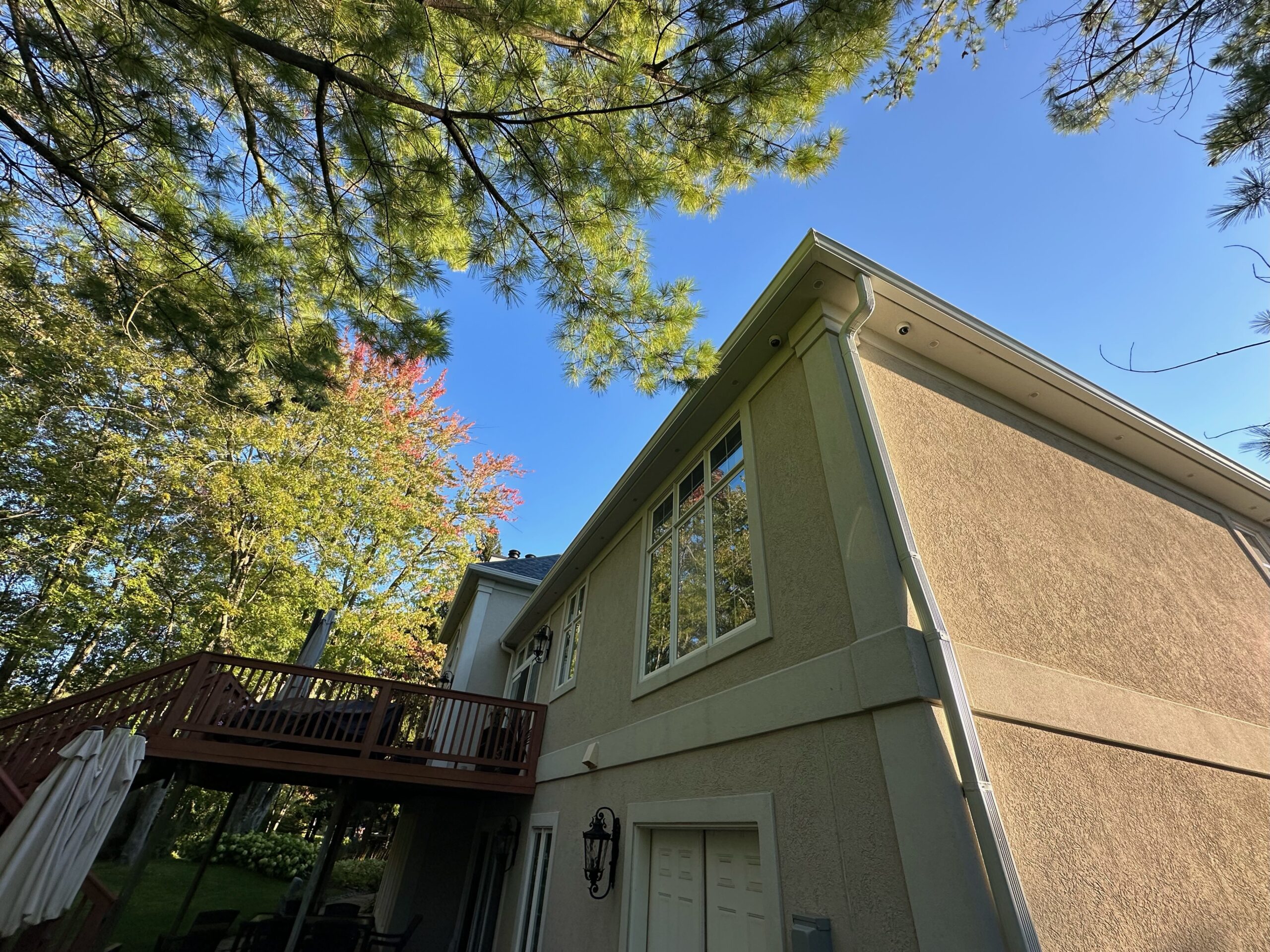 J.R. England gutter installation project
