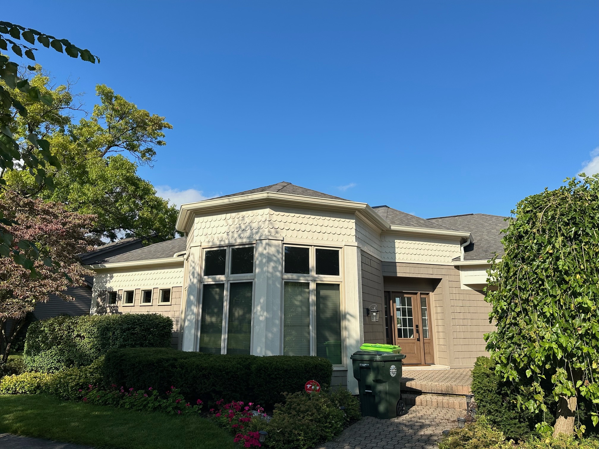 J.R. England gutter installation project